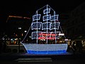 English: Christmas boat parades