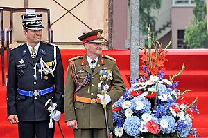 Auf der linken Seite Generaldirektor Philippe Schrantz