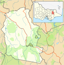 Myrtleford is located in Alpine Shire