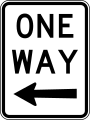 One way