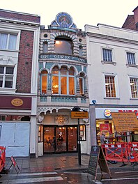 Der britische Modern Style in der Architektur, Turkey Cafe, Leicester, 1900