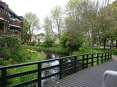 Bridge between the hoekstuk and the vlei, Heiloo