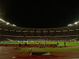 Заполненный стадион на игре Португалия — Казахстан