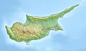 Morphou is located in Cyprus