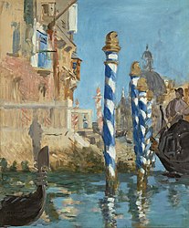 1874 Canale Grande in Venice