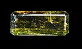 Epidote taillée - Madagascar (1,86Cts)