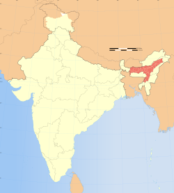 インド国内の位置