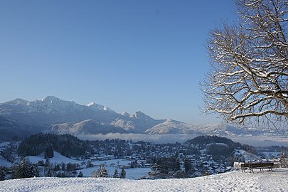 Kochel am See im Winter