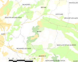 Mons - Localizazion
