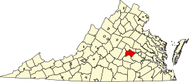 Koort vun Powhatan County