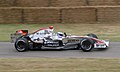 Häkkinen driving McLaren MP4-20 at the Goodwood Festival of Speed 2006