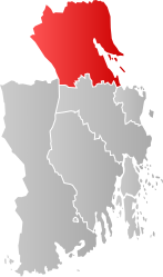 Holmestrand – Mappa