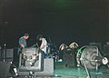 Matt Cameron and Pearl Jam in concert, taken on September 4, 2000.