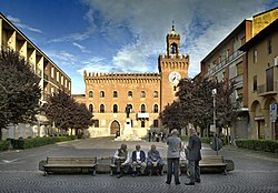 Skyline of Budrio