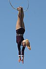 Aerial hoop act