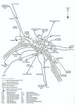 Plan du tramway de Rouen