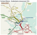 Electric railways route map 1916