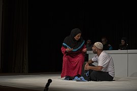 Religious theater "Manzomeh" work from "Emroz" theater group of Qom-2016-Iran-Mustafa Meraji 17.jpg