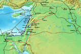 Antigües rutes llevantines, c. 1300 e.C.