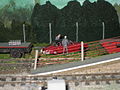 Detail from the model railway layout "Ascott under Wychwood"