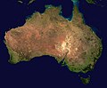 Australia from space