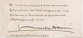 signature de Giuseppe Adami