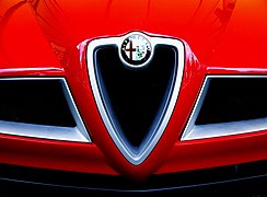 Scudetto sur l'Alfa Romeo 8C Competizione.
