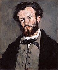 Paul Cézanne, Portrait d'Antony Valabrègue, 1869-1871.