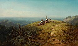 On Top of the Hill 1870s