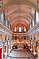 La chapelle vue de l'intérieur.