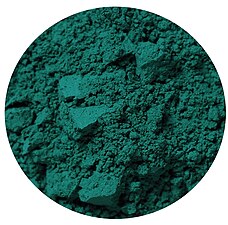 Emerald green pigment