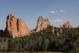 Garden of the Gods -puisto Colorado Springsin lähellä.