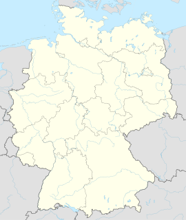 Berlin na mapi Njemačke