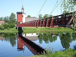 Kyrkälvbron över Västerdalälven i Dala-Floda