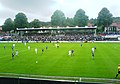 Spiel der Allsvenskan zwischen Halmstads BK und Gefle IF im September 2007