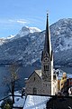 Église de la paroisse luthérienne de Hallstatt. Photo février 2018.