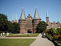 Holstentor from the field side