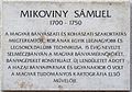 Mikoviny Sámuel