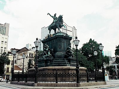 Monumento a Dom Pedro I - Praça Tiradentes (Dom Pedro I Monument - Tiradentes Square)