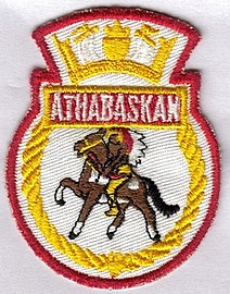 Insigne du NCSM Athabaskan