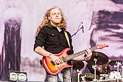 Gitarrist Volker Dieken live auf dem Rockharz Open Air 2019
