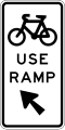 (A43-2) Cyclists Use Ramp