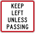 (R7-1) Keep Left Unless Passing