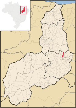Location in Piauí state