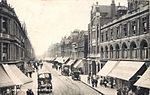 East end, c. 1900. To the right: the Shakespeare