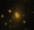 Thumbnail for File:SDSS image of Abell 697 BCG.jpg