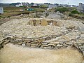 La nécropole mégalithique de la Pointe du Souc'h, vue de la sépulture à entrée latérale, datée du néolithique final 2.