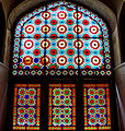 Stained glass in Yazd.