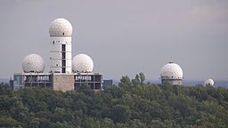 Den tidigare amerikanska radaranläggningen på Teufelsberg