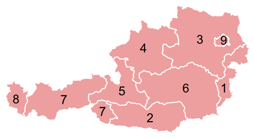 Ausztria tartományai